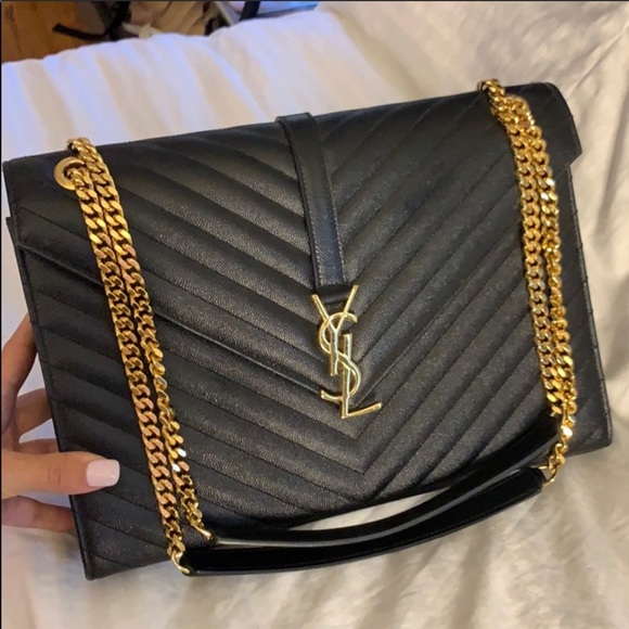 Saint Laurent Handbags - Saint Laurent envelope bag